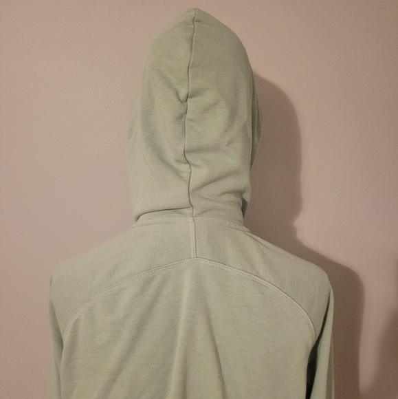 Gymshark Training Cropped Hoodie Desert Sage Green Womens Size S - Picture 7 of 7